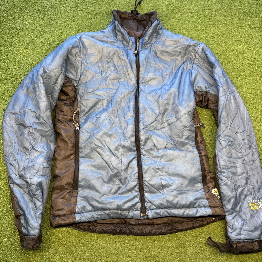 Mountain Hardwear‎ Primaloft Women's Jacket Full Zip Blue Black Size 6